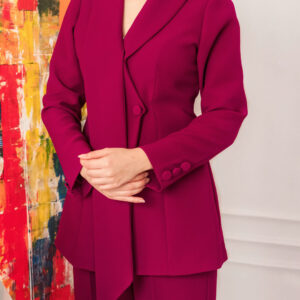 Magenta Tailored Blazer
